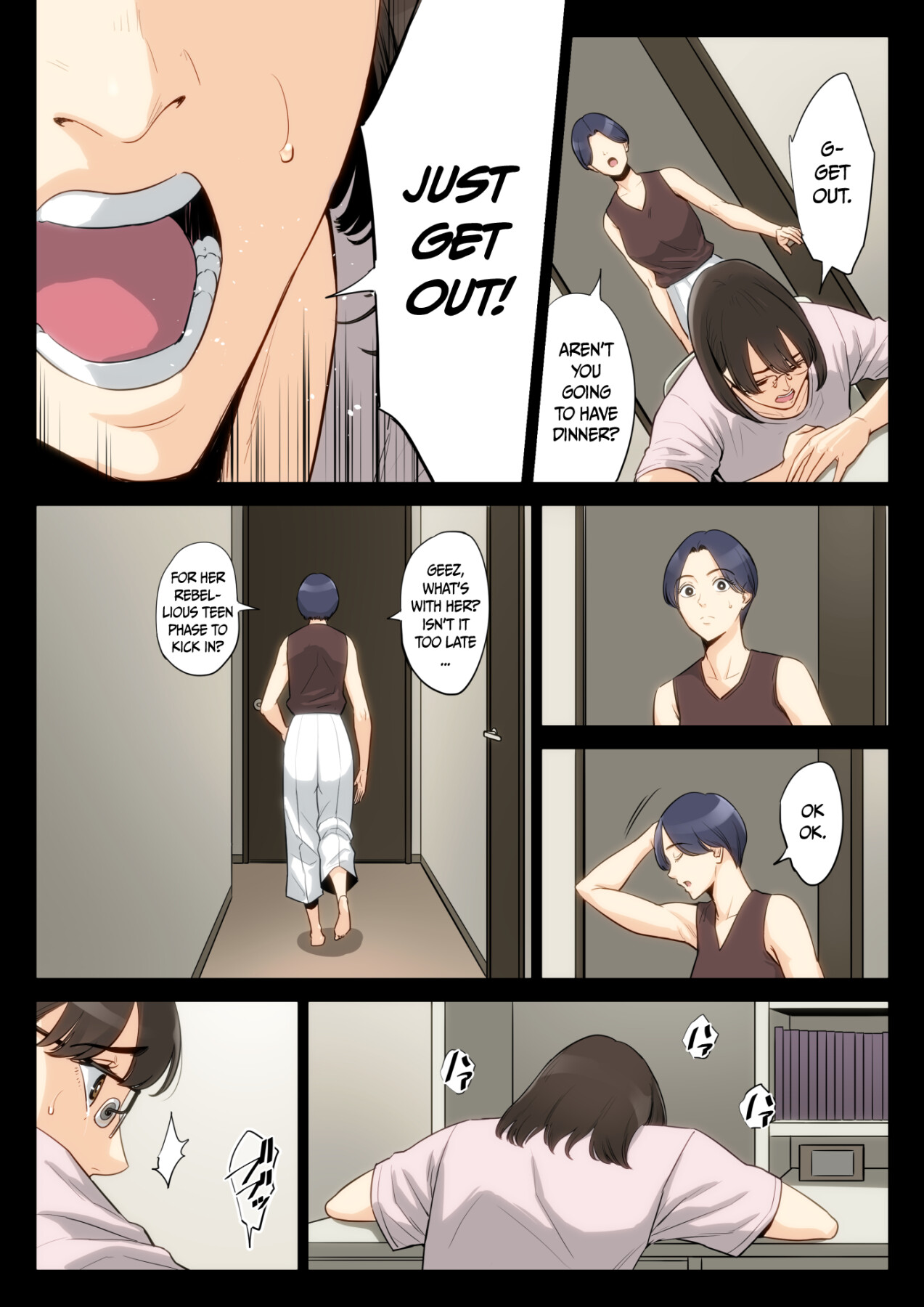 Hentai Manga Comic-Niece, Uncle, Mother-Read-45